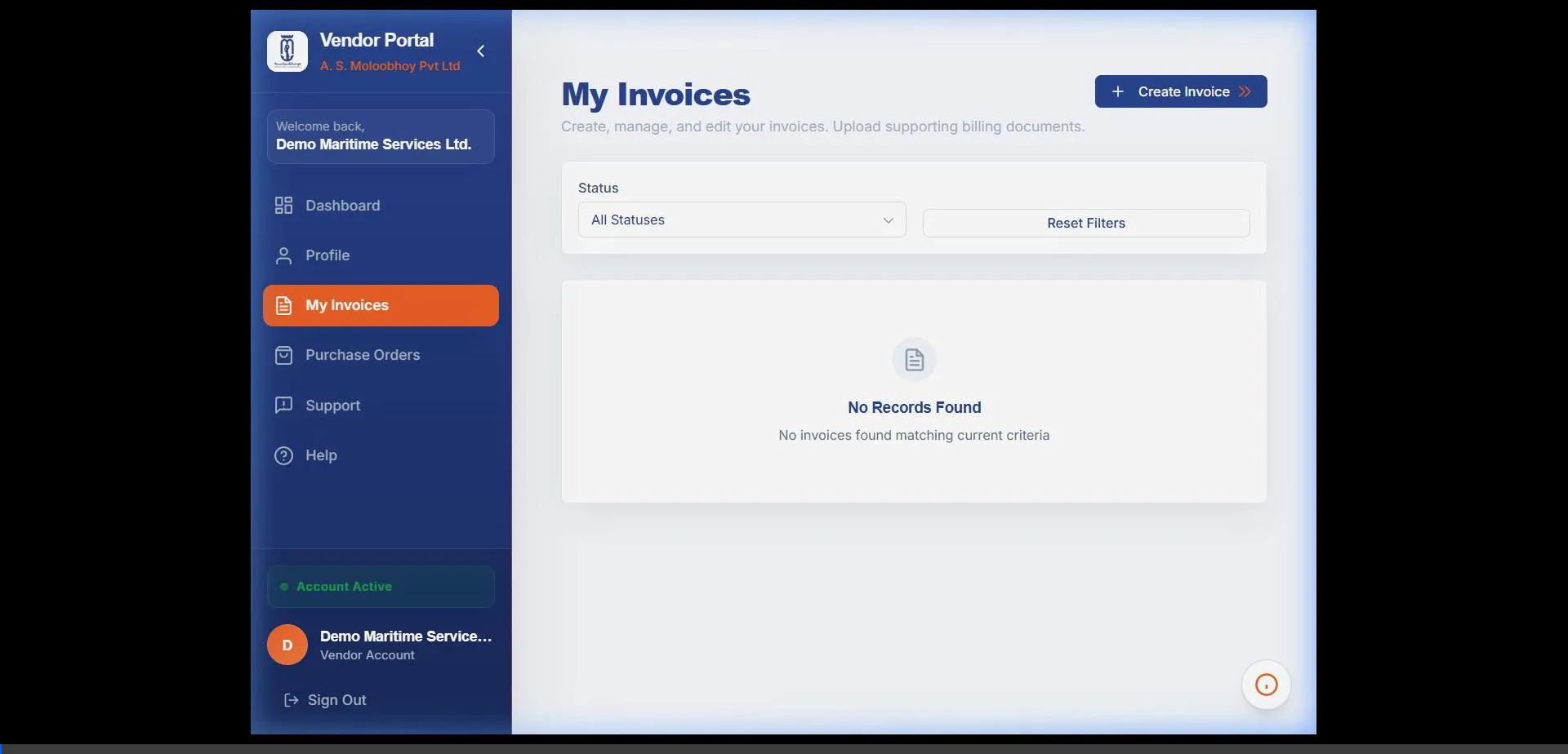 Vendor Portal Video Walkthrough